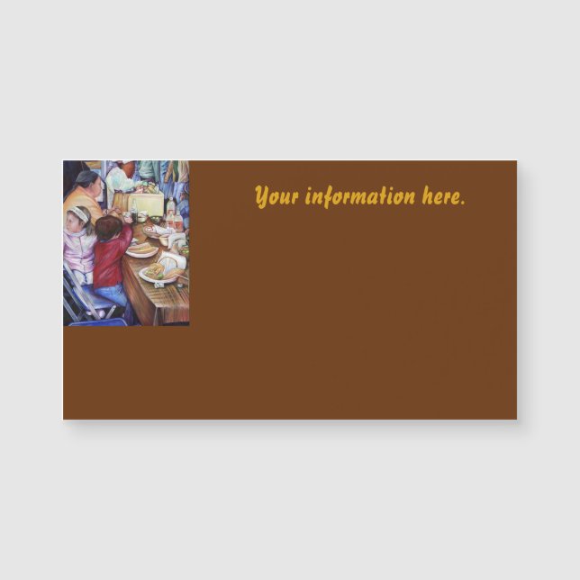 Pleasant Picnic, Mexiko Magnetkarte (Vorderseite)