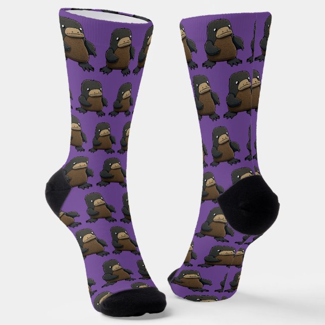 Pleasant Platypus Socken (Gewinkelt)