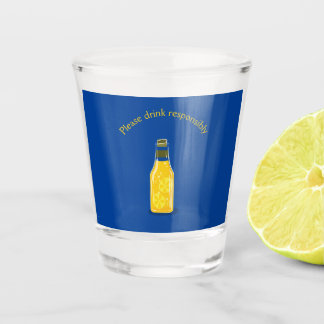 Please Drink Responsibly  Schnapsglas