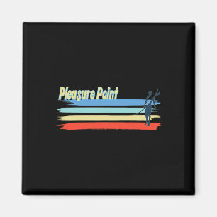 Pleasure Point Surf Strand, Surfer-Typ für Männer Magnet