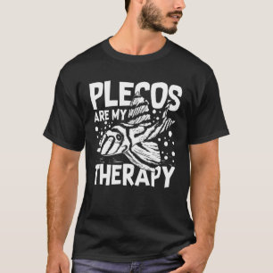 Plecostomus Pleco Fisch Aquarium Futtertank Zebra  T-Shirt