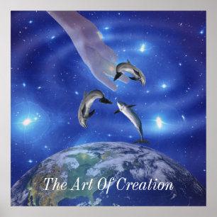 Pleiades Art of Creation Poster