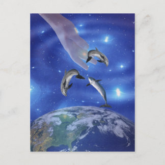 Pleiades Art of Creation Postkarte
