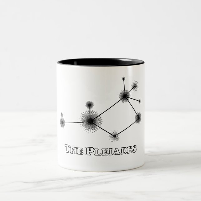 Pleiades avec le titre - tasses (Centre)