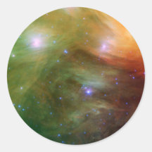 Pleiades Sterne im Infrarot SSC2007 07A