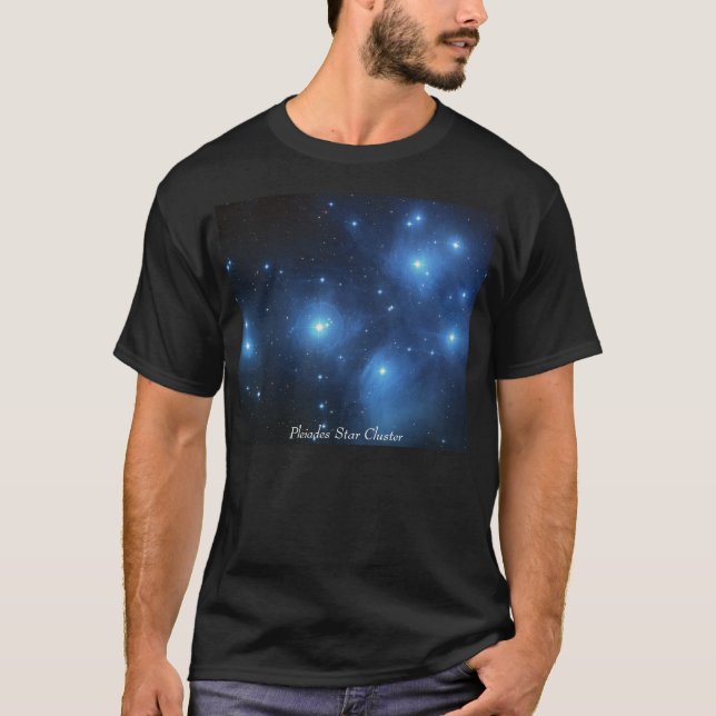 Pleiades Sternhaufen T-Shirt (Vorderseite)