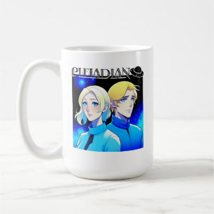 Pleiadian Alien Race und UFO Kaffeetasse