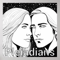 Pleiadians Tall Extraterrestriste Weiblich und män