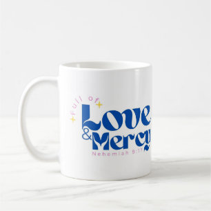 Plein d'amour et de miséricorde, Mug de texte, Mug