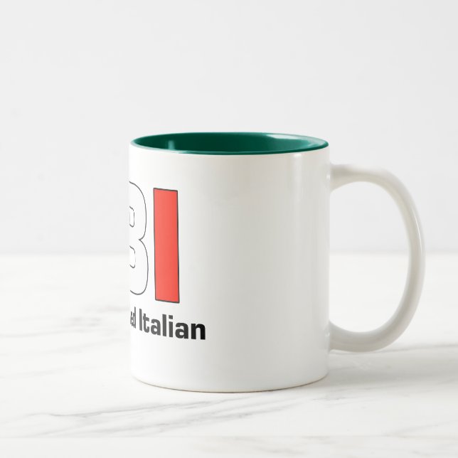 Pleine Blooded grande tasse italienne de papa de (Droit)
