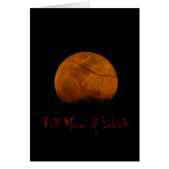 Pleine lune d'Imbolc (Devant)