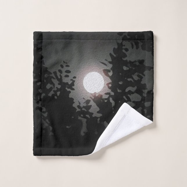 Pleine lune linge (Gant de toilette)