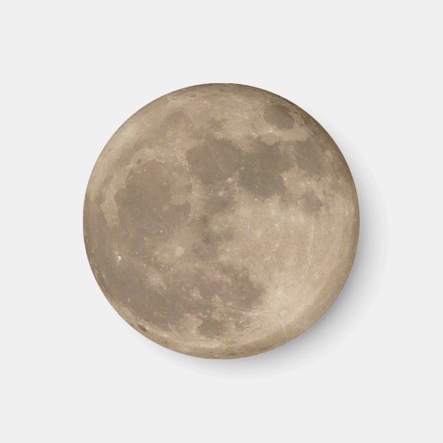 Pleine lune magnétique de lune Frigo aimants cadea (Devant)