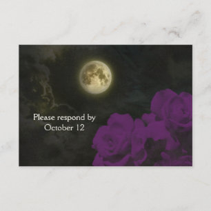 Pleine lune Profond Violet Fantôme Roses RSVP