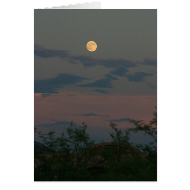 Pleine lune sur Scottsdale (Devant)
