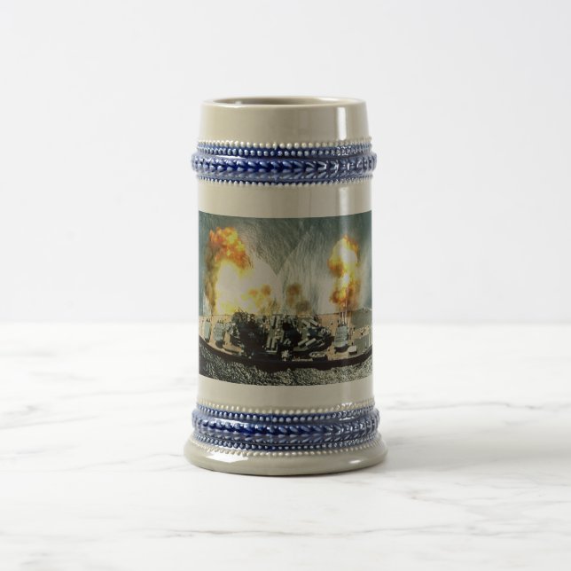 Pleins Steins et tasses de mise à feu de flanc (Centre)