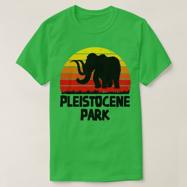 Pleistocener Park 1 T-Shirt (Design vorne)