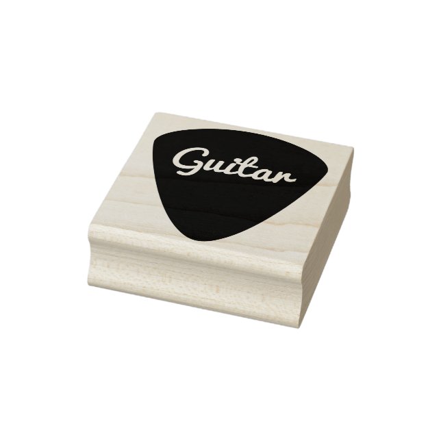 Plektrum Art Briefmarke Gummistempel (Stempel)