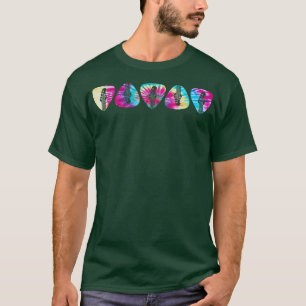 Plektrum farbig Für Gitarrist Retro Vintag T T-Shirt