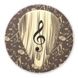 Plektrum für personalisierte Musiknote Keramikknauf