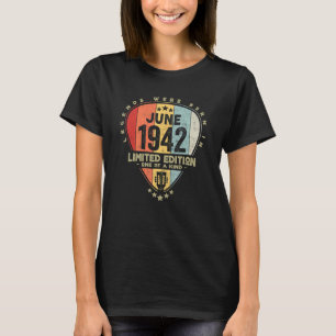 Plektrum Legends wurden im Juni 1942 Geboren Gitar T-Shirt