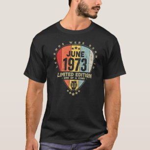 Plektrum Legends wurden im Juni 1973 Geboren Gitar T-Shirt