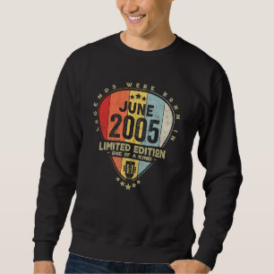 Plektrum Legends wurden im Juni 2005 Geboren Gitar Sweatshirt