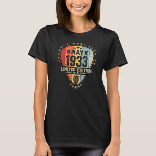 Plektrum Legends wurden im Mai 1933 Geboren Gitarr T-Shirt