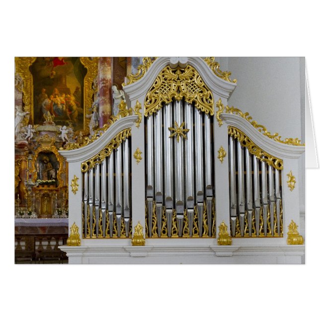 Plenarsaal in Wieskirche, Bayern (Vorderseite (Horizontal))