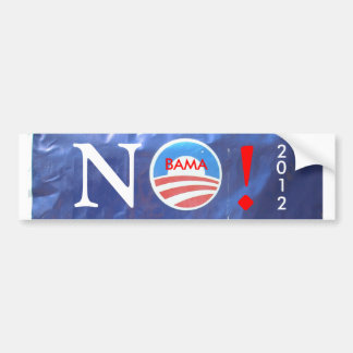 plenet Obama, NEIN! BAMA 2012 Autoaufkleber
