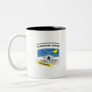 PLENGKUNG GADING YOGYAKARTA ZWEIFARBIGE TASSE