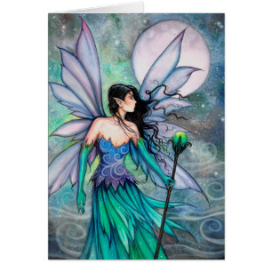 Pleure du vent Aquarelle Imaginaire Fairy Art