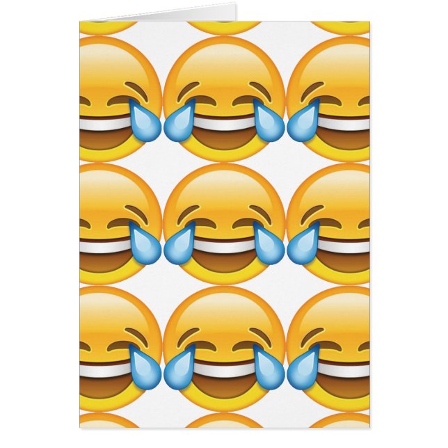 Pleurer de rire Larmes de joie émoji (Devant)