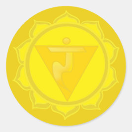 Plexus Chakra Sticker