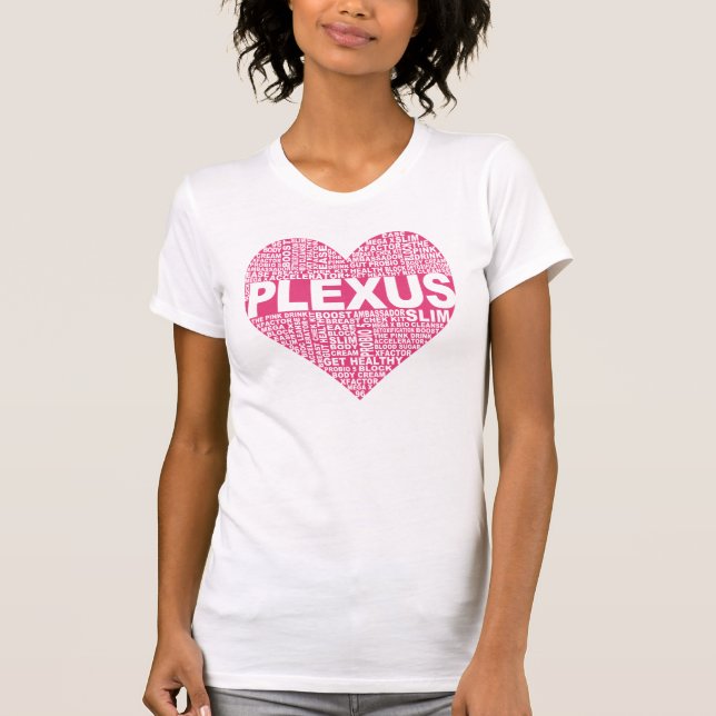 Plexus-Herzbehälter/-t-Shirt Burnout T T-Shirt (Vorderseite)