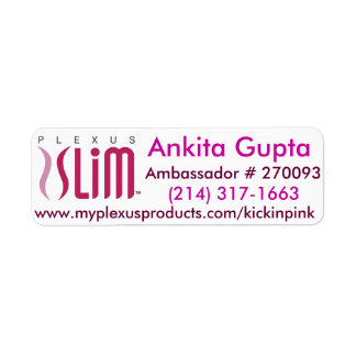 Plexus slim mailing Étiquettes