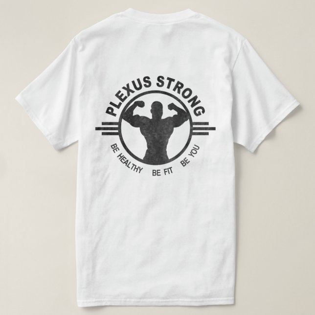 Plexus stark! T-Shirt (Design Rückseite)