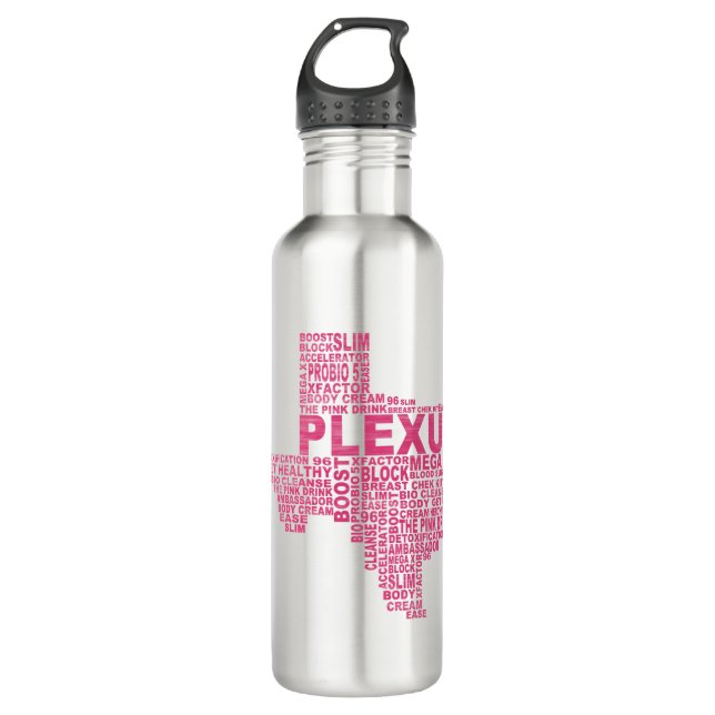 Plexus-Texas-Wasser-Flasche Trinkflasche (Vorderseite)