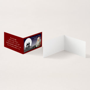 Pliage Carte de visite du Père Noël