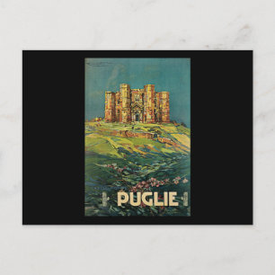 Plinio Codognato Pugile Castel del Monte Postkarte