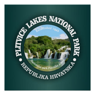 Plitvice Lakes NP Poster