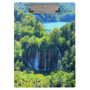 Plitvicer See Klemmbrett