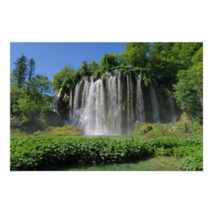Plitvicer Seen Kroatien Poster