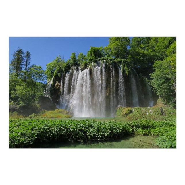 Plitvicer Seen Kroatien Poster (Vorderseite)
