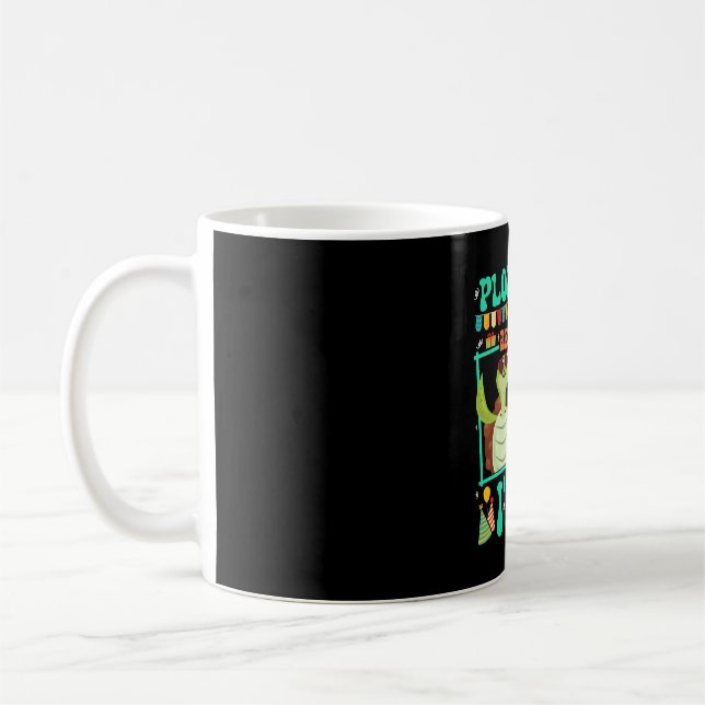 Plod Snap Retract Ich bin 6 Turtle Kind 6. Geburts Kaffeetasse (Links)