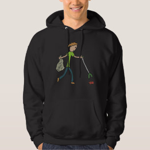 Ploggen und Litzen Picken Hoodie