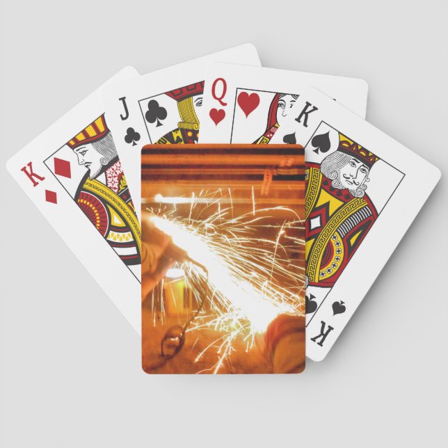Plombieren der Funken-Spielkarten Spielkarten (Rückseite)