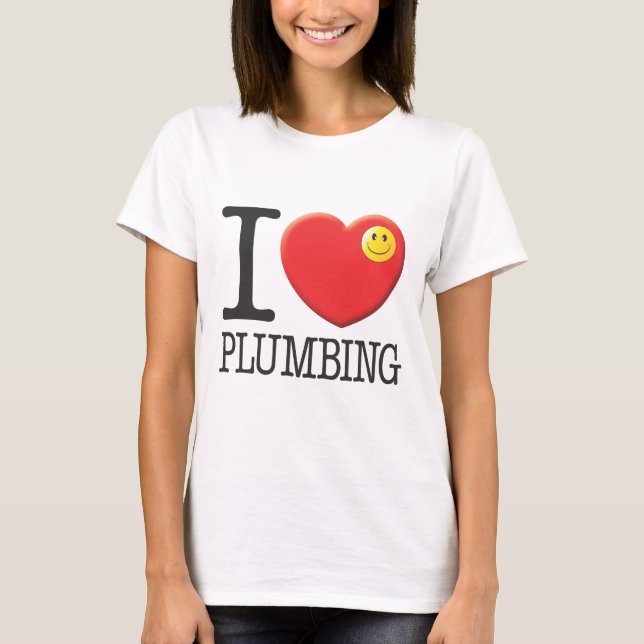 Plombieren T-Shirt (Vorderseite)