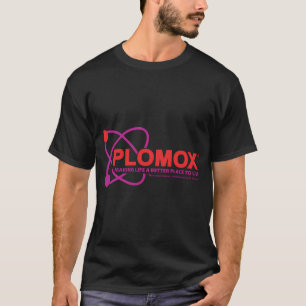 Plomox-Logo für antiarrhythmische Medikation - wie T-Shirt
