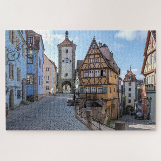 Plönlein in Rothenburg ob der Tauber, Deutschland (Horizontal)